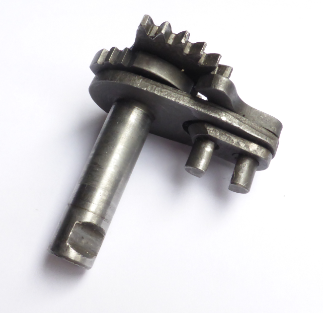 Used part: shift lever & toothed segment