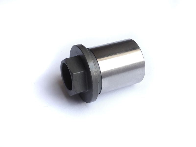 Eccentric bushing for shift fork