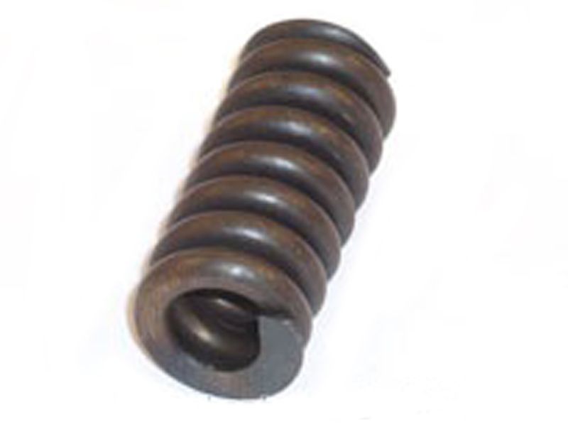 Coil spring for kickstarter stop