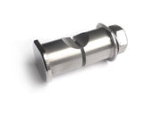 Pinch bolt rear axle M10 x 1 incl. bushing & nut - polished SSt