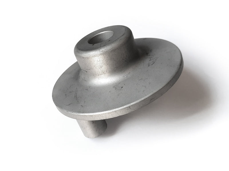 Flange on driveshaft, aluminum