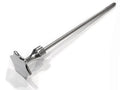 Adjusting screw steering damper, chromed alum.