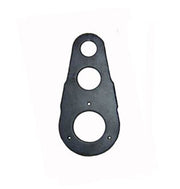 Resistance plate steering damper