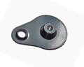 Pressure plate for steering damper