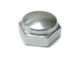 Cap nut for swing arm bolt - zinc plated