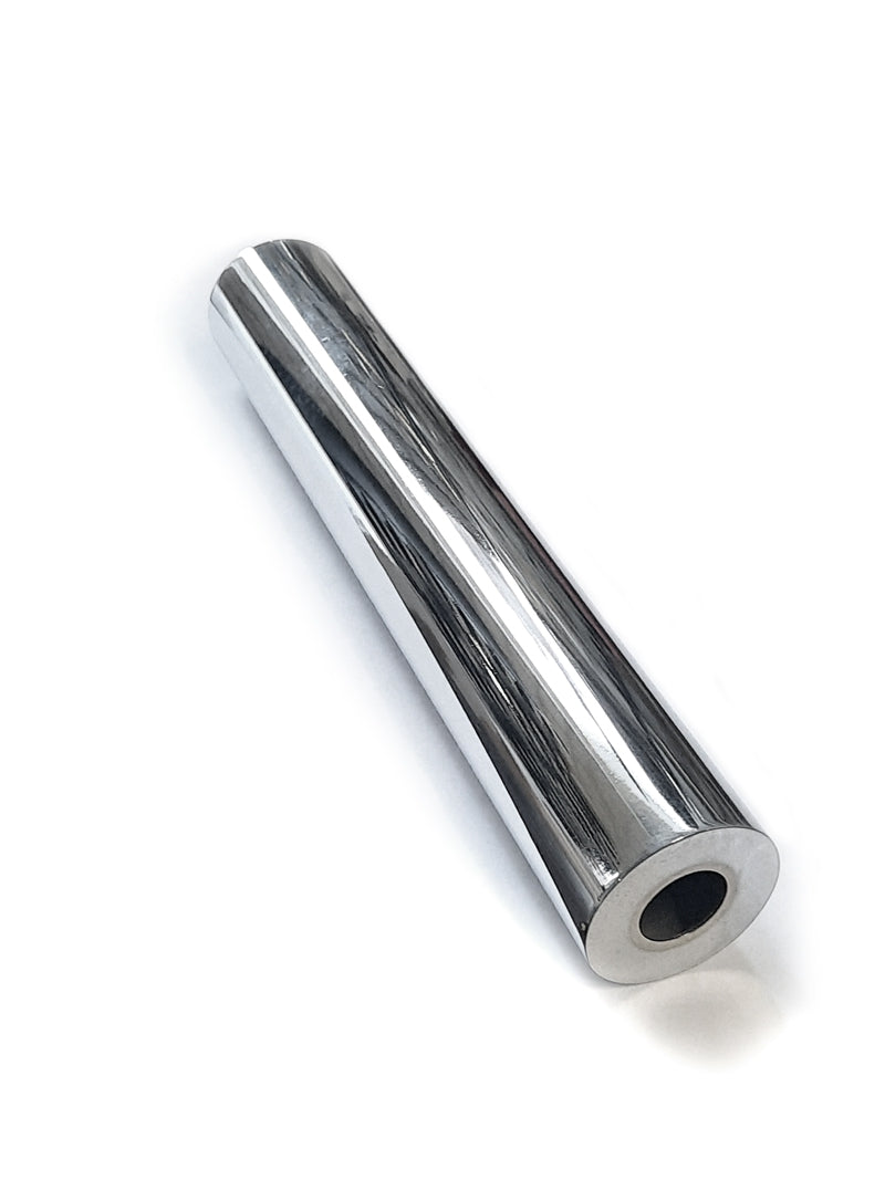 Fork tube fairing, lower, chromed steel