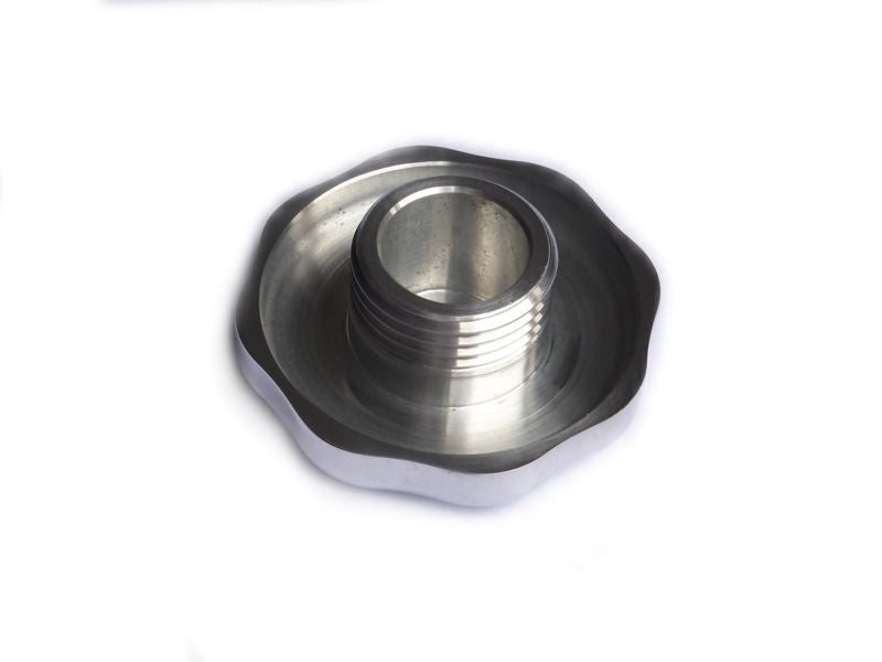 Cap screw, polished aluminum