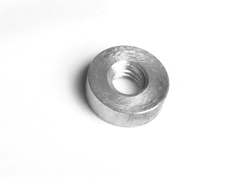 Threaded ring for shock absorber rod