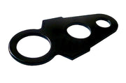 Resistance plate for hydr. steering damper