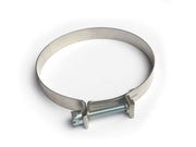 Clamp for rubber boot front fork, 64 mm - SSt