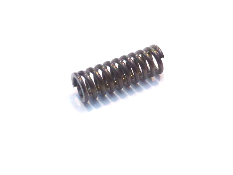 Spring for steering damper adjusting screw