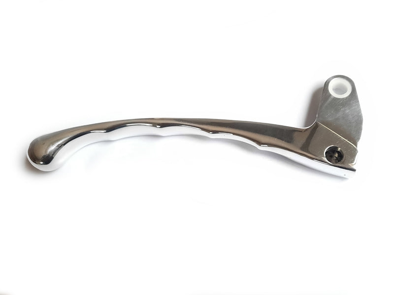 Clutch lever with finger grooves, long, forged alu. ►see details
