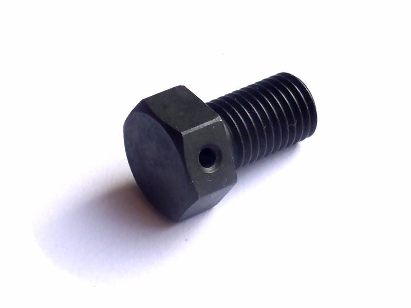 Retaining screw for crown wheel
