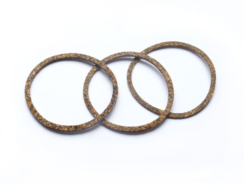 Gasket ring set (1.5 - 2.0 - 2.5 mm) cork, R51 - R71, R51/2
