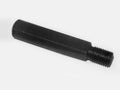 Locking pin for driveshaft, tapered