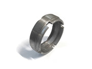 Threaded ring in cardan housing