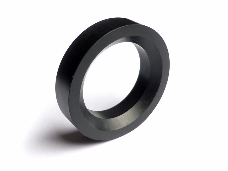 Rubber ring drive shaft coupling