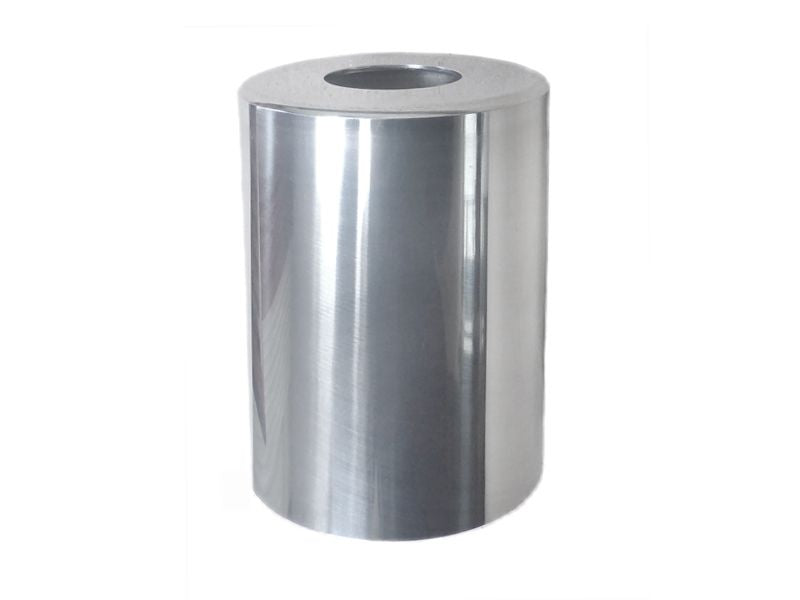 Spring cover Ø 66 mm, upper, polished aluminum + Mark+swiss