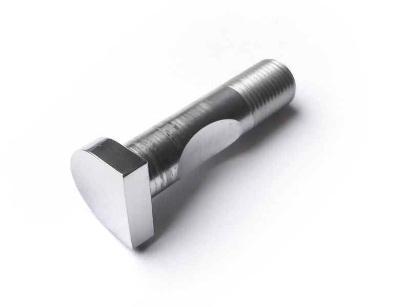 Clamping screw rear axle - polished SSt
