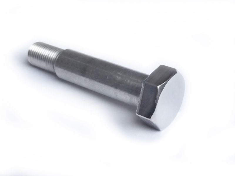 Hex bolt M10 x 1 x 56 in rear shock - polished SSt
