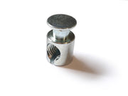 Retainer WITHOUT pressure ball & spring, front brake cable - zinc plated