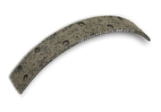 Brake lining for half hub, with rivet holes - 25 x 4 x 192 - Beral "Grün" NON-ASBESTOS