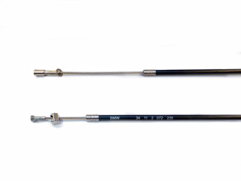 Brake cable, for solo handlebar