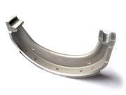 Brake shoe, new, rear, lower, incl. riveted brake lining