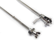 Brake rod, with strap for brake light switch - SSt