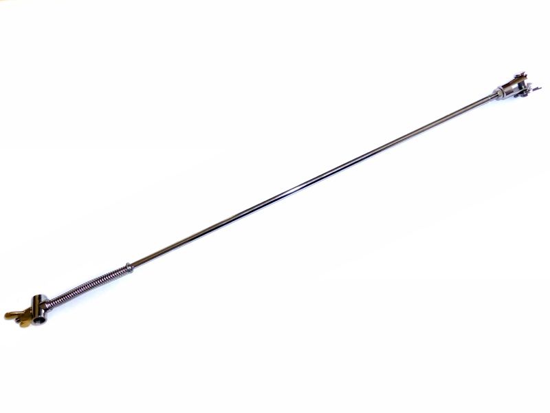 Brake connecting rod, complete - polished SSt