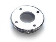 PIug cover for wheel hub, for felt ring - polished SSt ►see details
