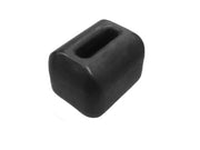 Rubber bumper for centerstand & kick starter stop