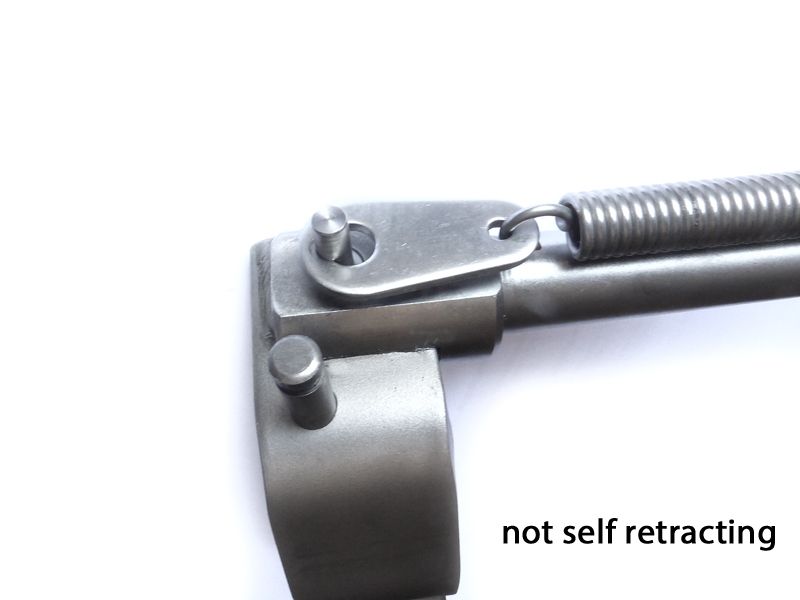 Sidestand, self-retracting, R26 - SSt ►see details