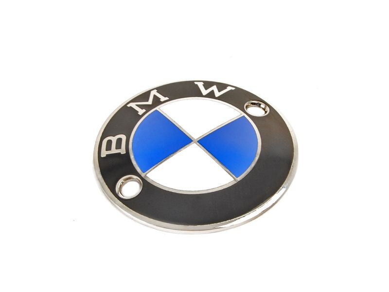 Tank badge, enamel/nickel, domed, R24 - R25/2 original BMW