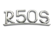 Emblem R50S, on rear fender - chrome (available for pre-order)