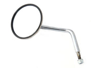 Rearview mirror, LH side, chrome, M8 x 1.25 RH, for high model handlebar