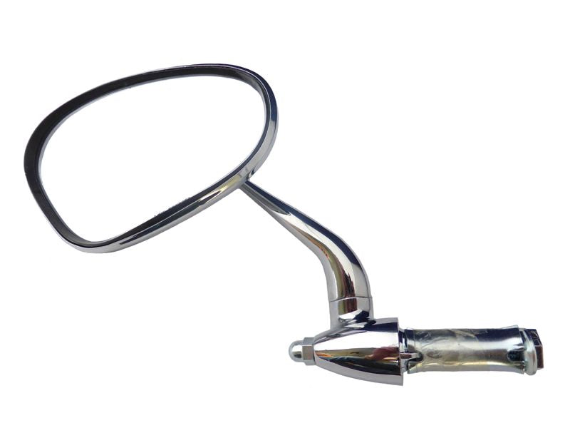 Rearview mirror, LH side, foldable, mounted in steering bar end