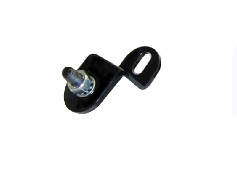 Z-bracket for mounting of saddle deck to seat carrier