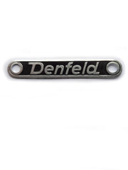 Nameplate "Denfeld" for double seat bench