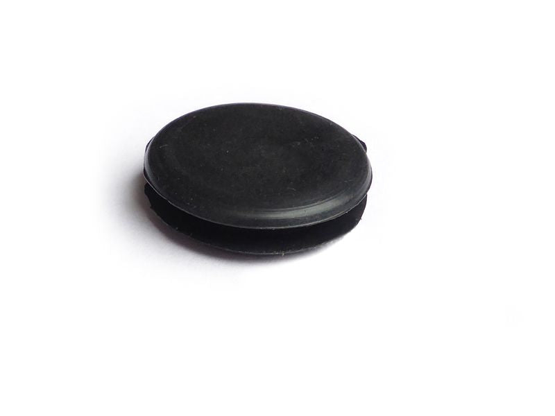 Rubber plug for side car socket hole in frame