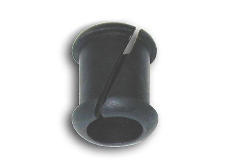 Rubber grommet for guide shield