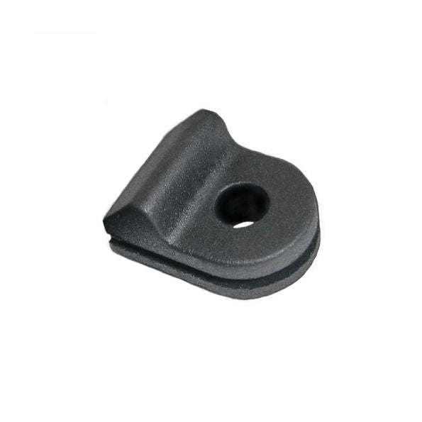 Rubber grommet, cable harness in battery housing
