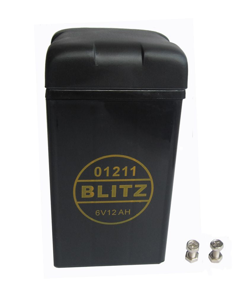 Battery 6V, 12Ah Blitz 01211 (no shipment outside mainland Europe) ►see details