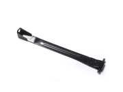 Battery strap, metal, base coated black, rear (short)