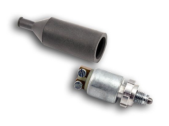 Front brake switch incl. rubber grommet - M8 x 1 screw thread - Noris