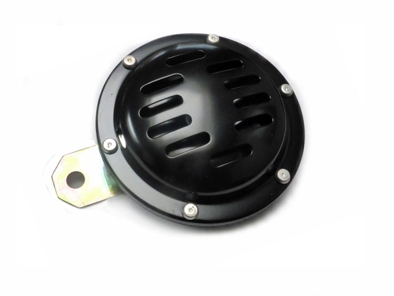 Horn 6V, black Ø 100 mm