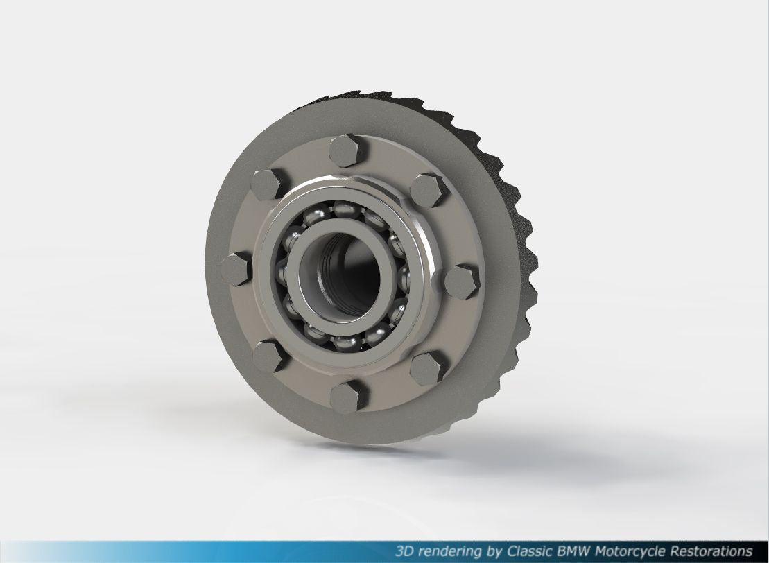 Ball bearing FAG 6207 crankshaft rear R26, R27 & ring gear R51/2 - R68