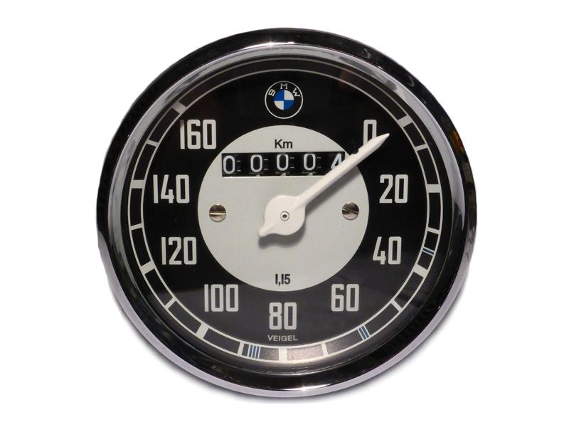 Speedometer Veigel, 0 - 160 km/h, W=1.15, final drive 32:7 (no longer available)