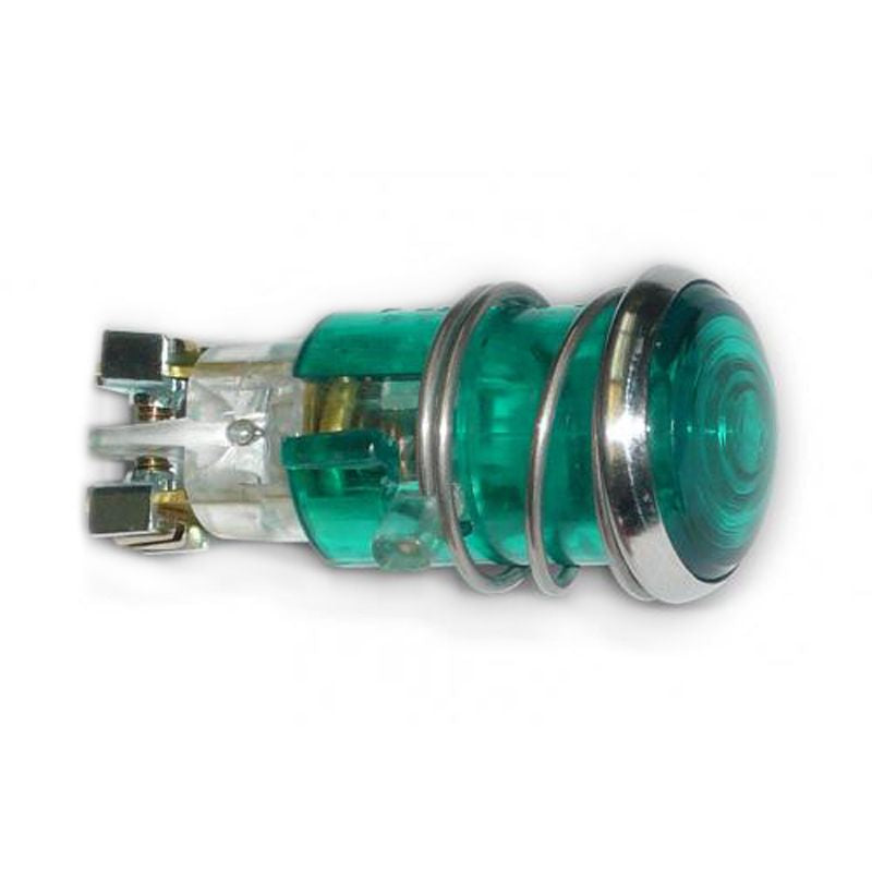 Neutral light fixture, green - after market (gasket included)