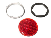 Lens, gasket and alum. ring for Eber tail light